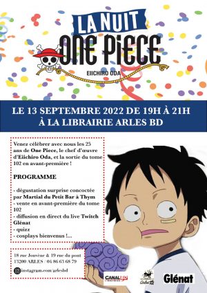 Nuit One Piece : à Châteauroux, les libraires se mettent en mode