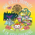 « Une folle journée à la fête foraine » d&rsquo;Anna Wanda Gogusey (éd. La ville brûle) par la librairie Nozika